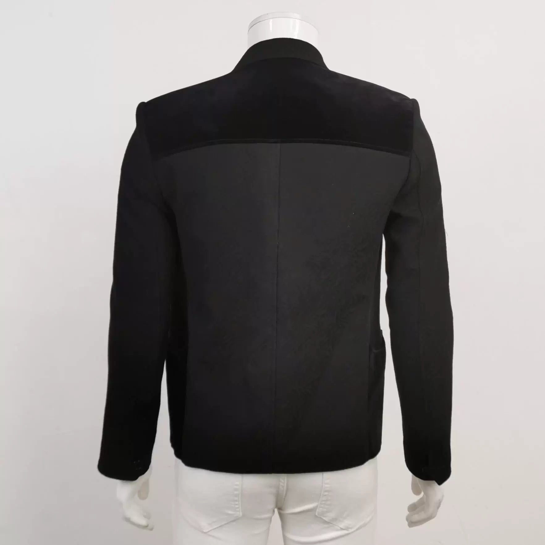 Saint Laurent Black Wool 3-Button Blazer