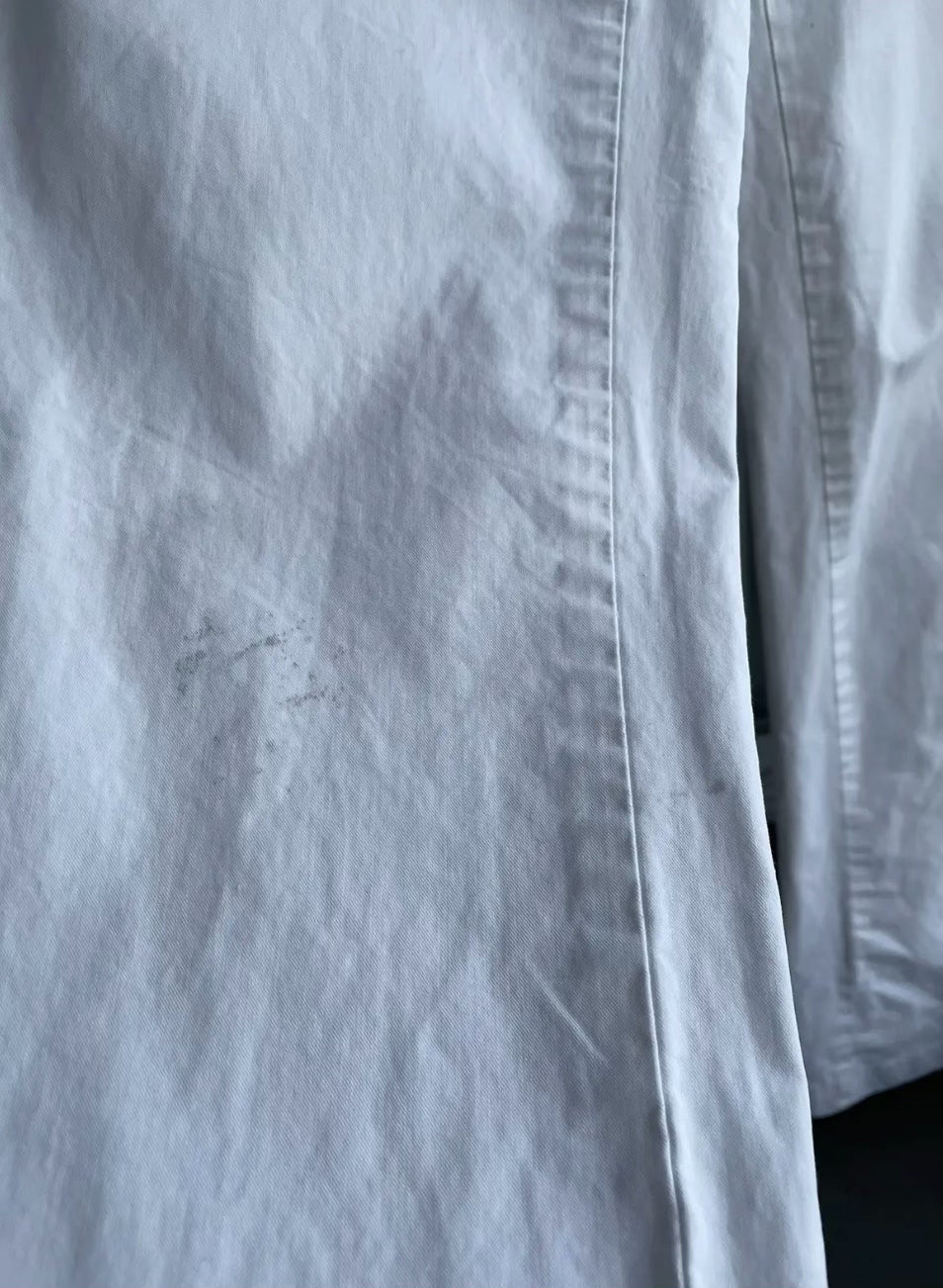 Dries Van Noten 1990s White Pants