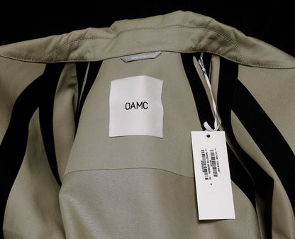 oamc midland jacket in beige color