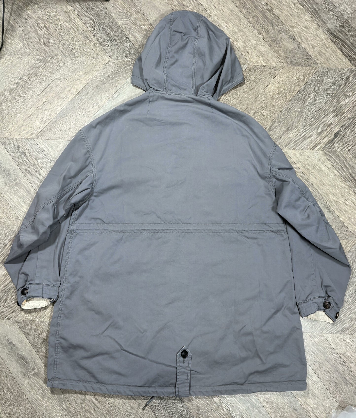 visvim covert parka reversible mud dye coat