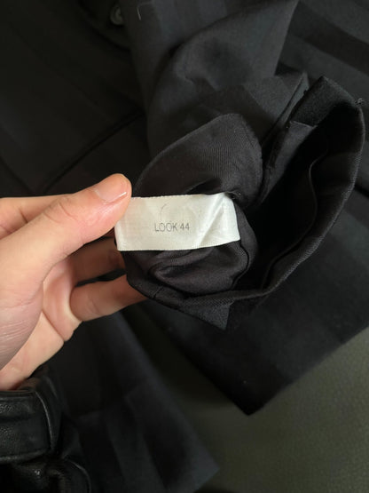 Saint Laurent Double-Breasted Black Suit Jacket