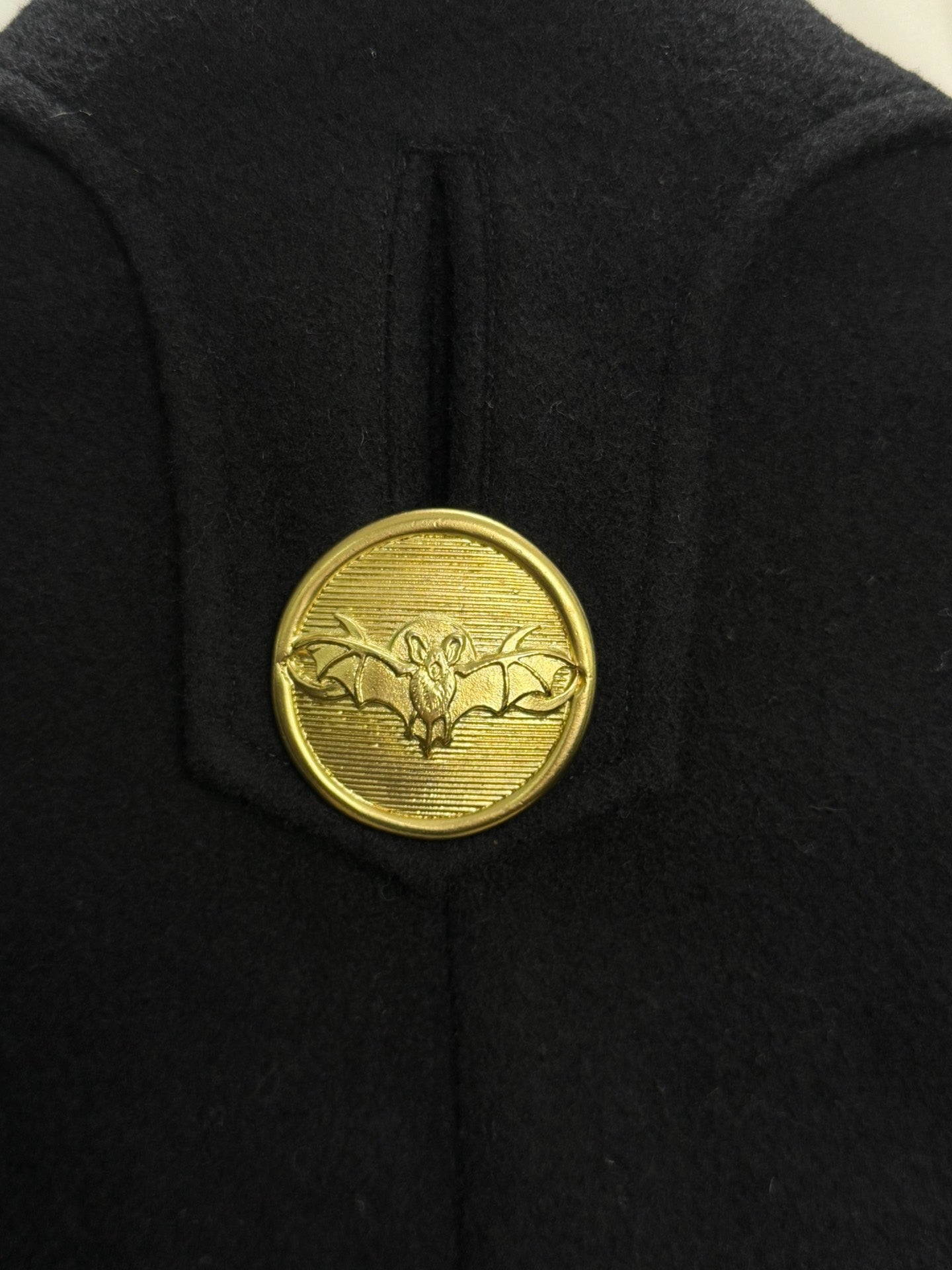Yohji Yamamoto Pour Homme 19AW Gold Button Overcoat
