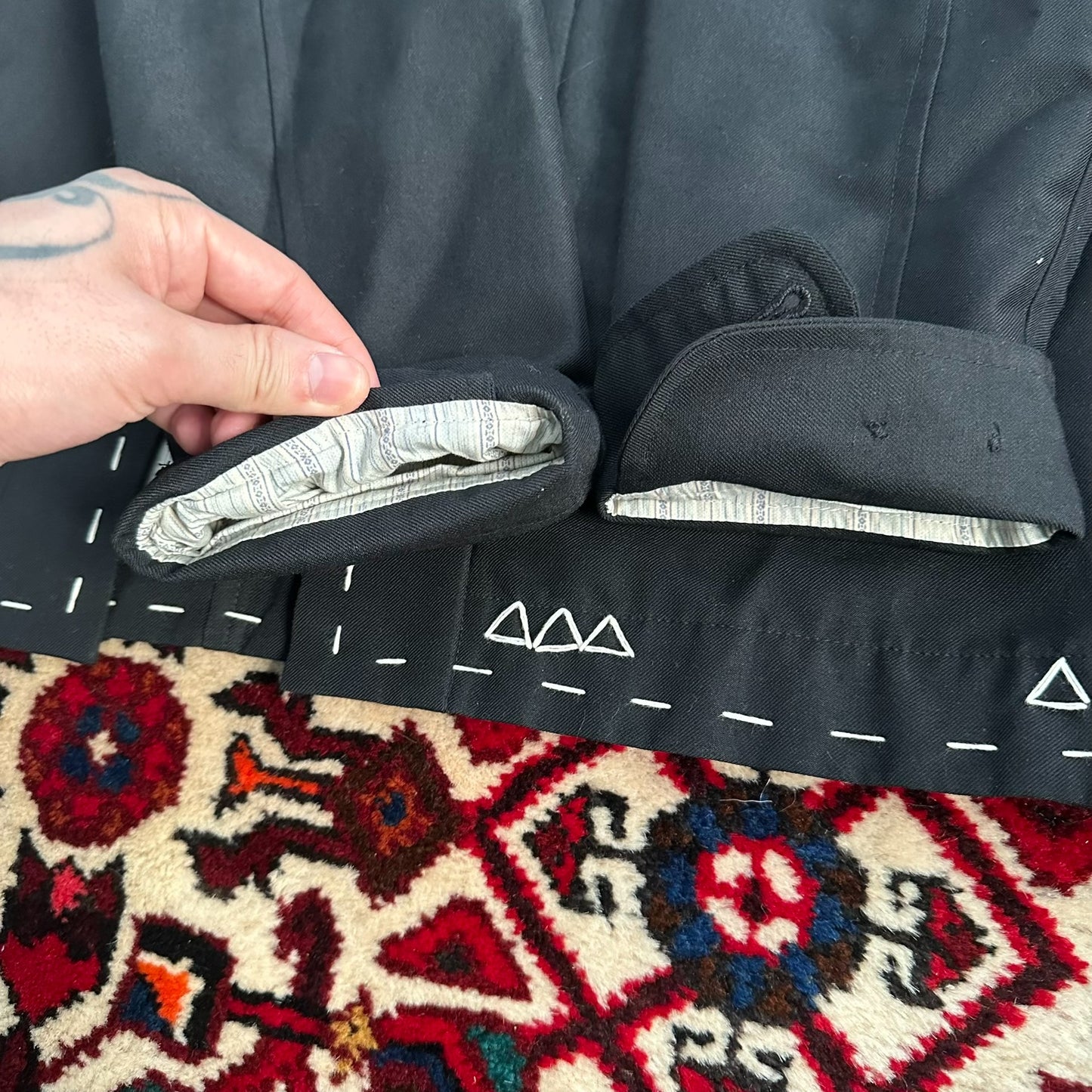 visvim sanjuro jacket wool black