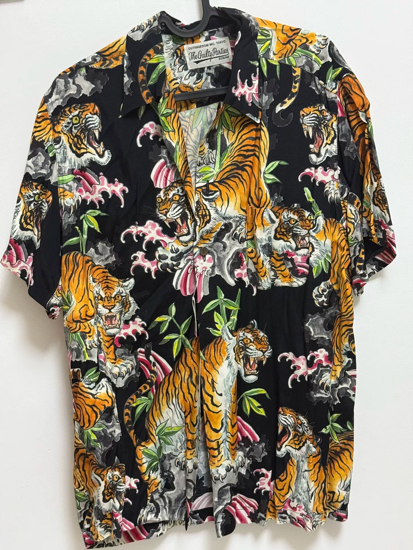 WACKO MARIA x OUTRAGEDOM Tiger Shirt