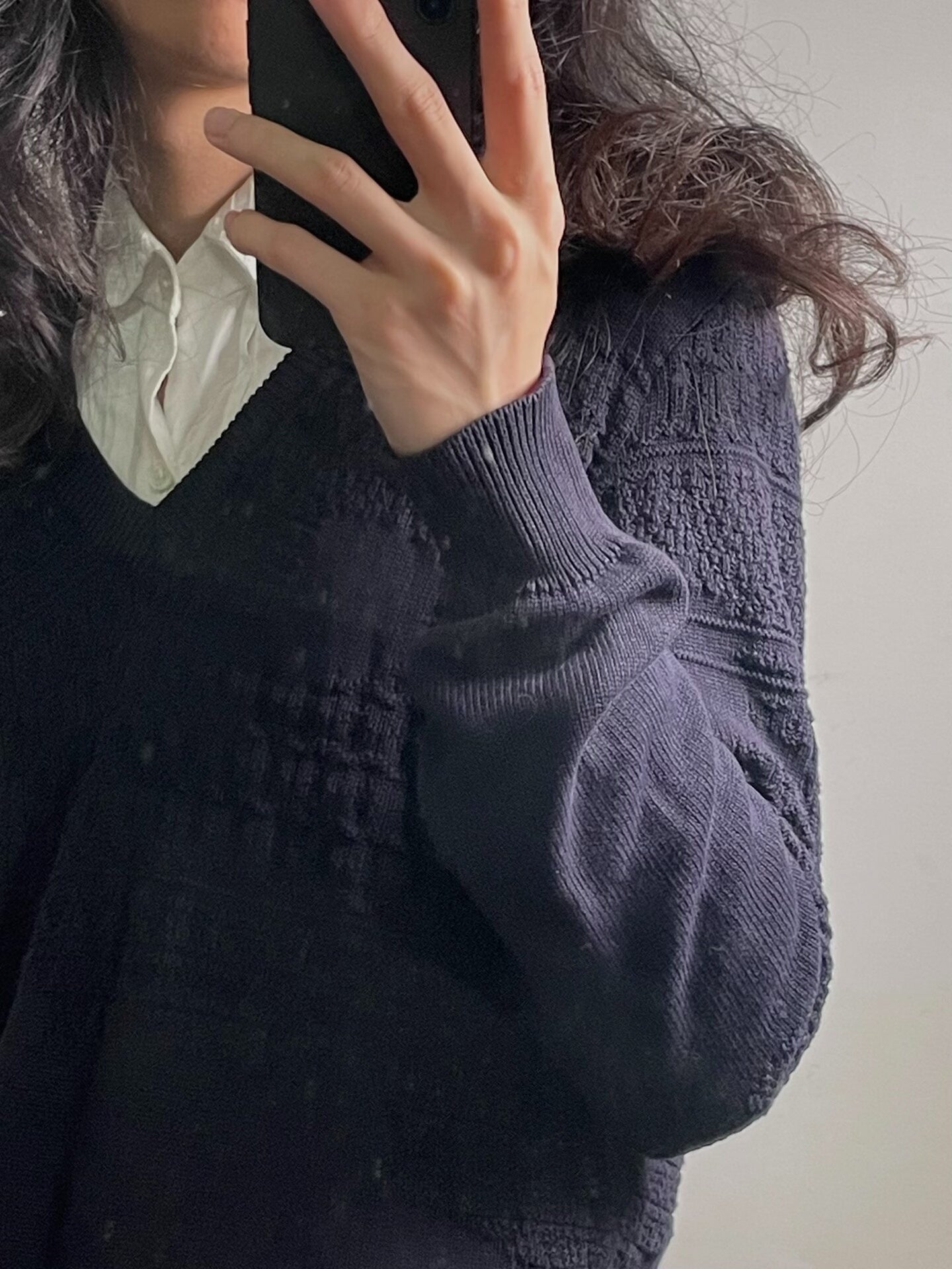 Maison Martin Margiela V-Neck Knitted Sweater