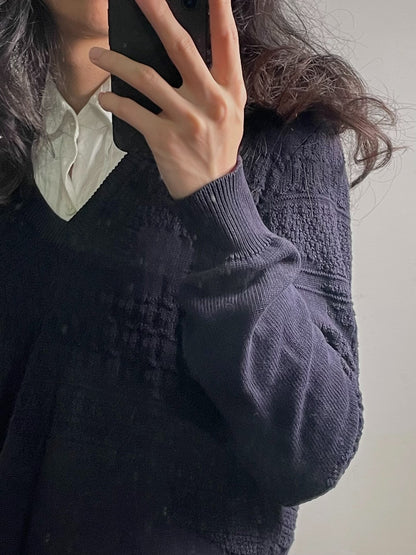 Maison Martin Margiela V-Neck Knitted Sweater