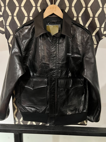 Yohji Yamamoto x Neighborhood A2 Leather Jacket