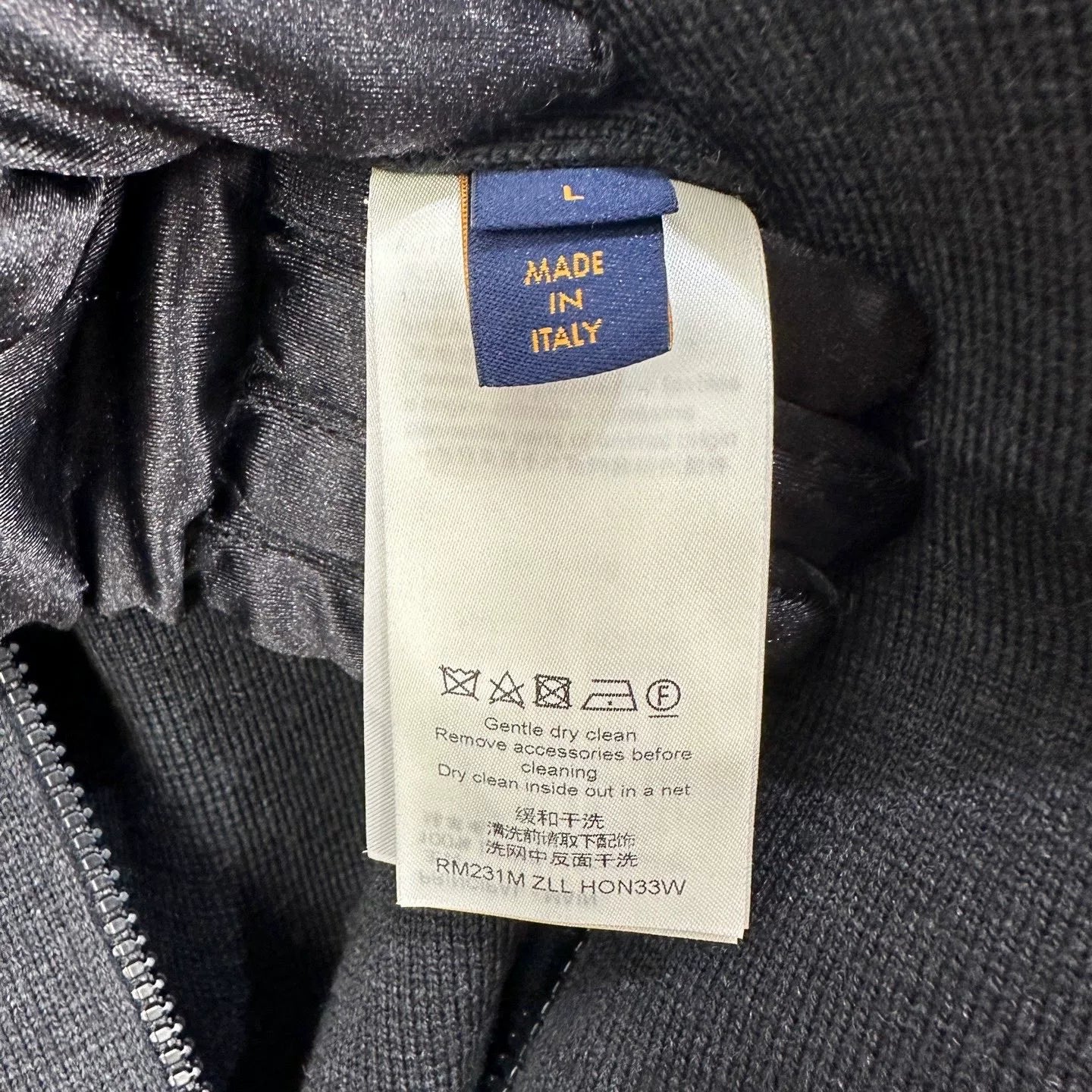 Louis Vuitton Wool Knit Jacket Size L