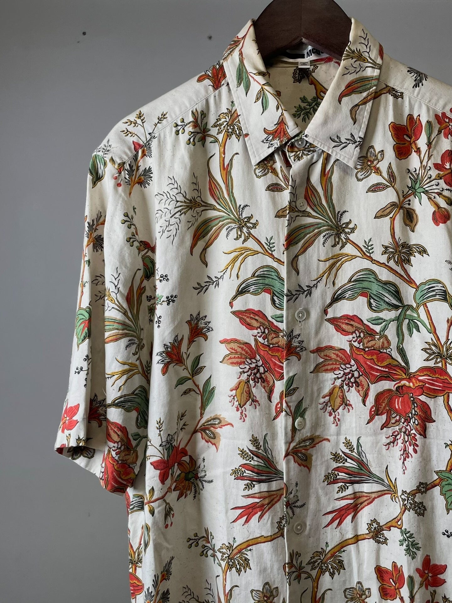 Alexander McQueen Floral Print Shirt