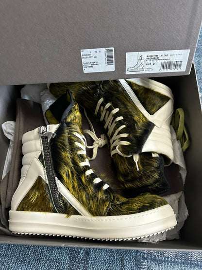 Rick Owens 23AW Luxor Acid Green Horsehair
