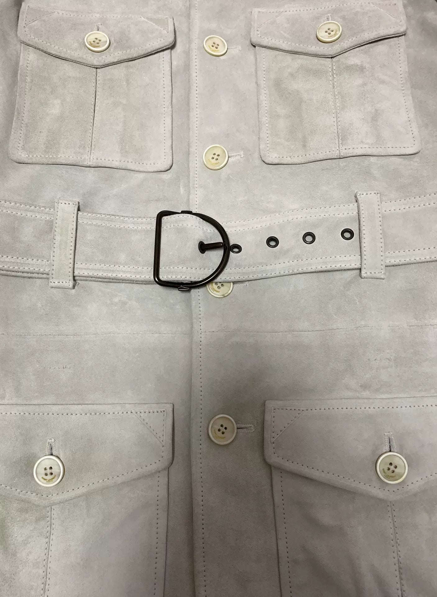 Saint Laurent SLP 20SS Runway Suede Jacket