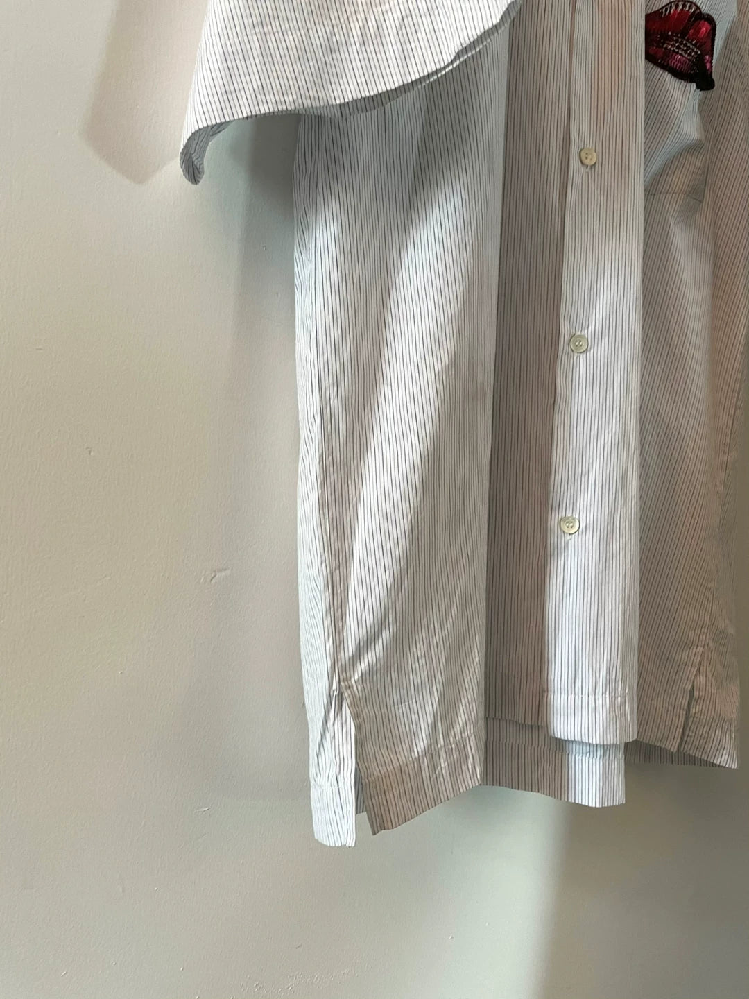 Dries Van Noten Lip Print Shirt Size S