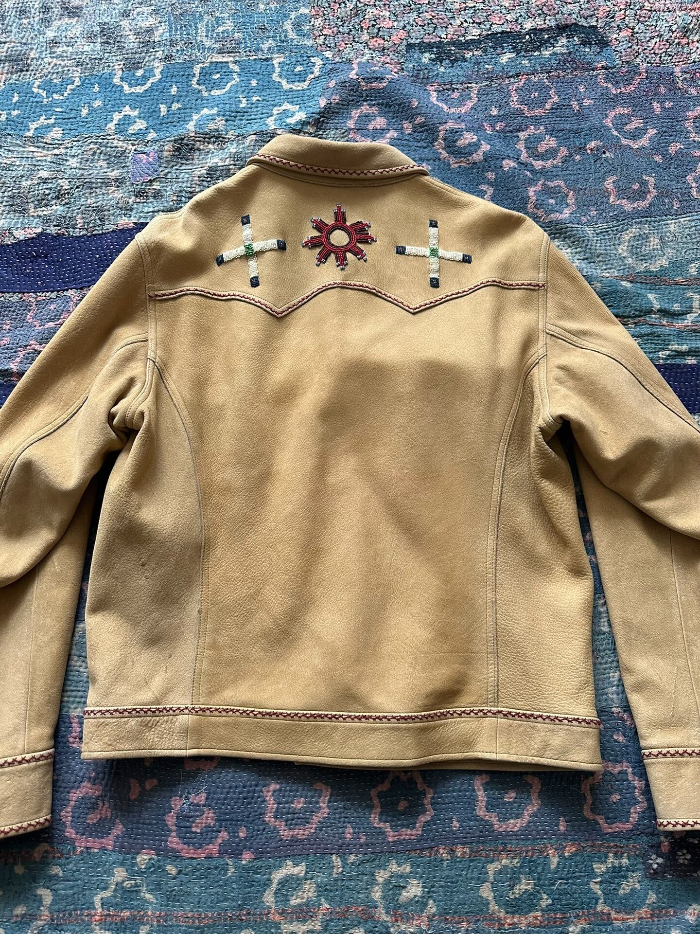 rrl limited edition suede leather jacket