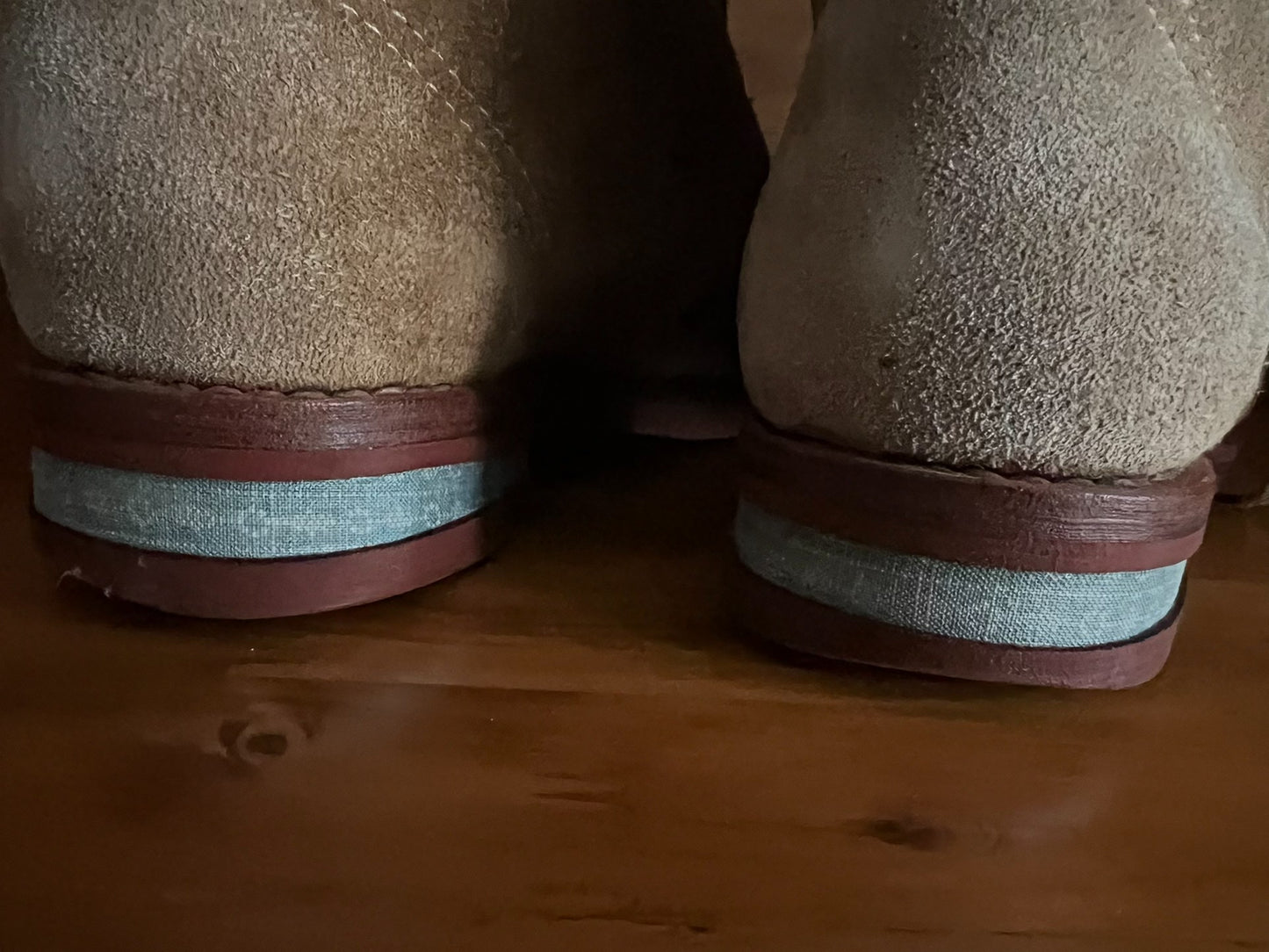 visvim brigadier LT.Brown boots with full accessories