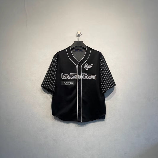 Louis vuitton SS23 strip baseball tee Size L