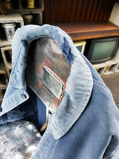 1940s French Moleskin Work Jacket