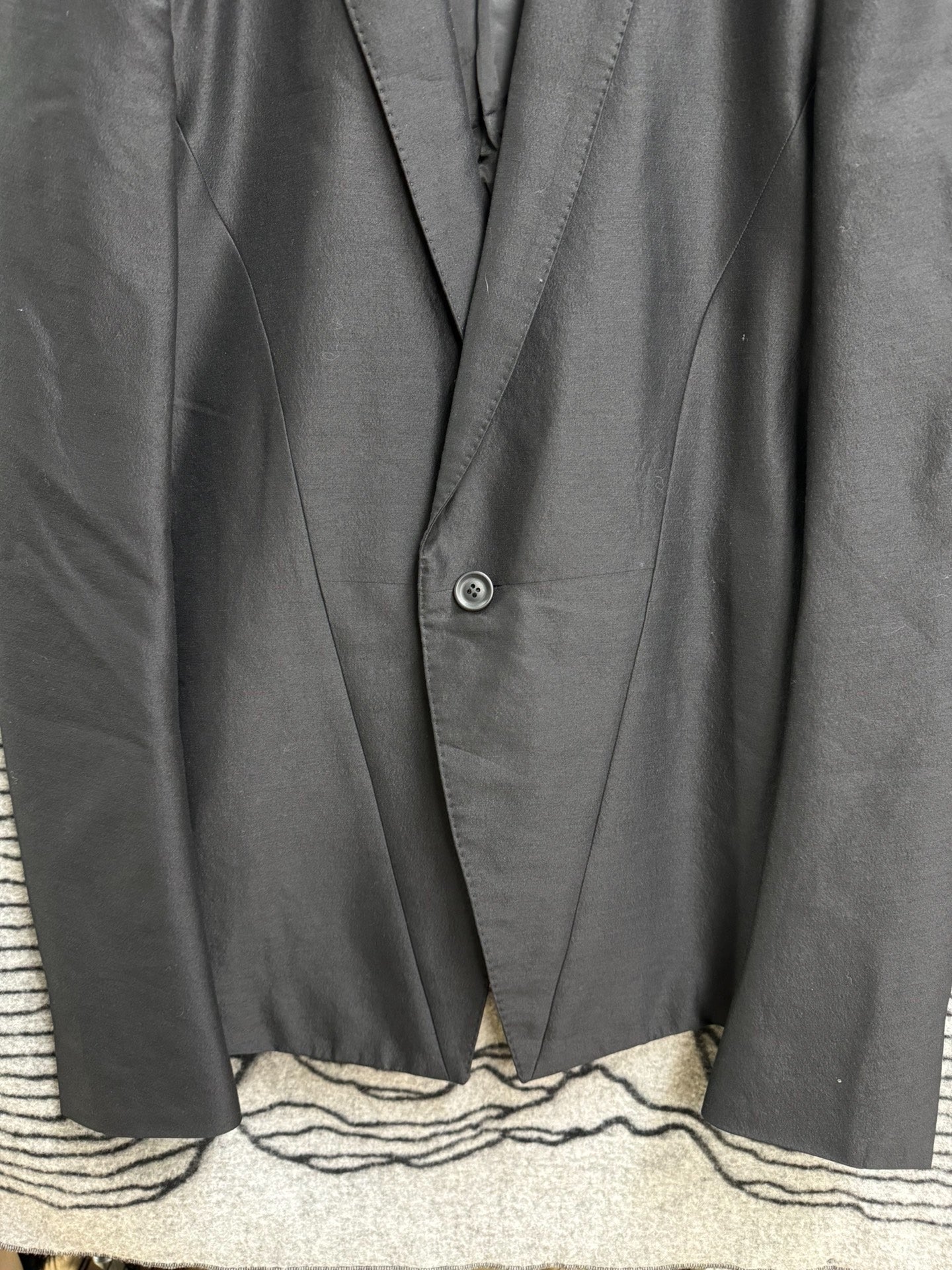 Julius 7 Wool Silk Deconstructed Blazer