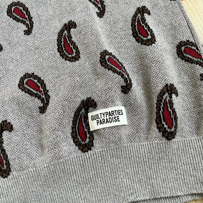 WACKO MARIA 21SS Leopard Knit Polo