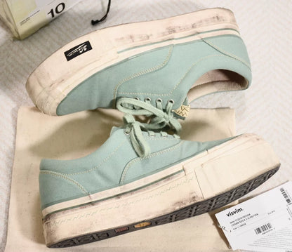 Visvim 22ss Deck Logan II Canvas Sneakers