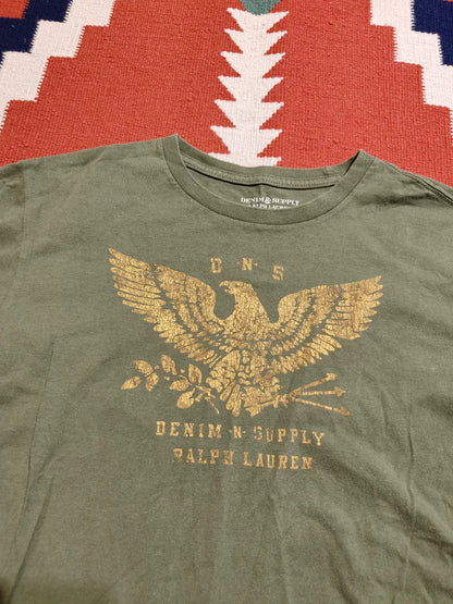 RL RRL Vintage Green Eagle T-Shirt