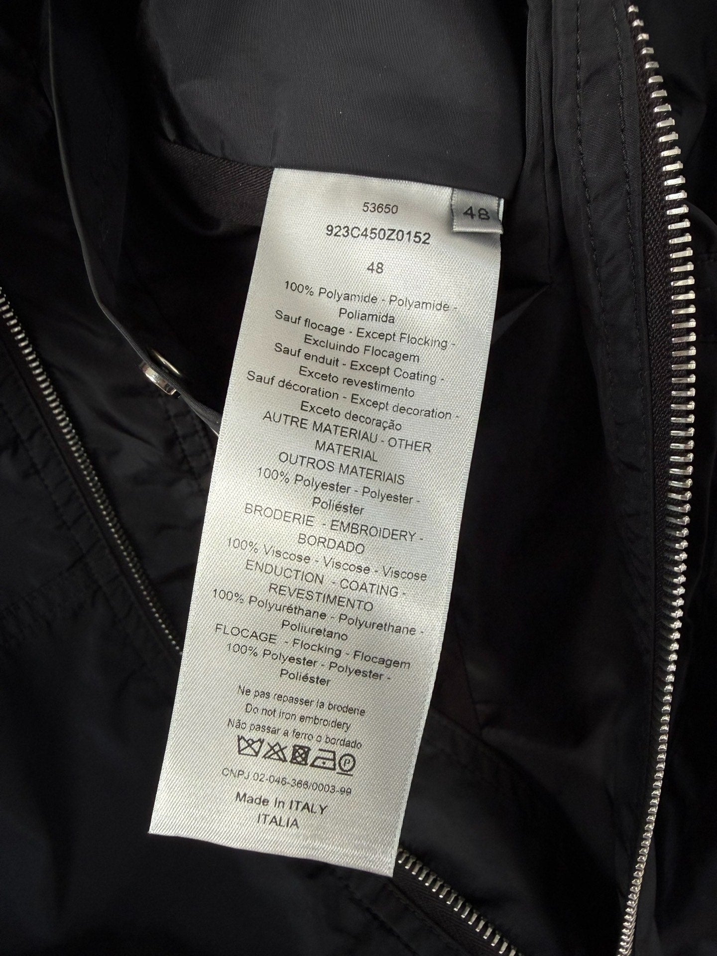 Dior Kaws Embroidered Bee Logo Jacket