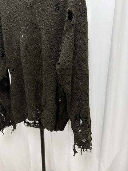 Comme des Garcons Homme 90s Distressed Sweater