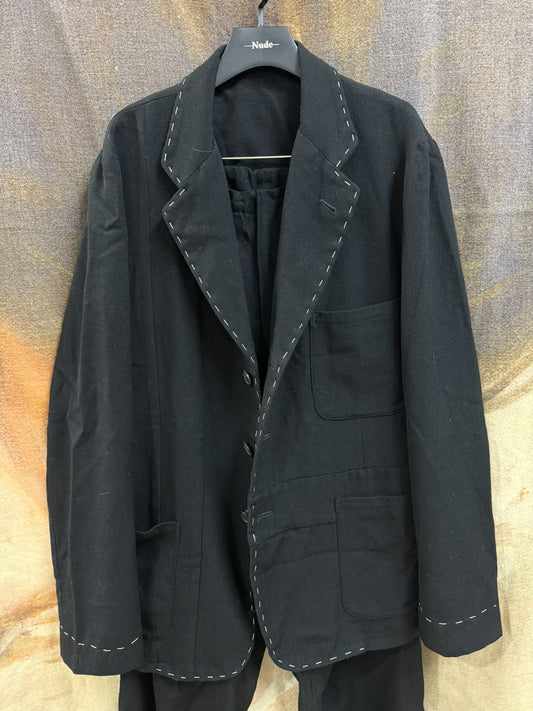 Yohji Yamamoto Thick Wool Suit for Men