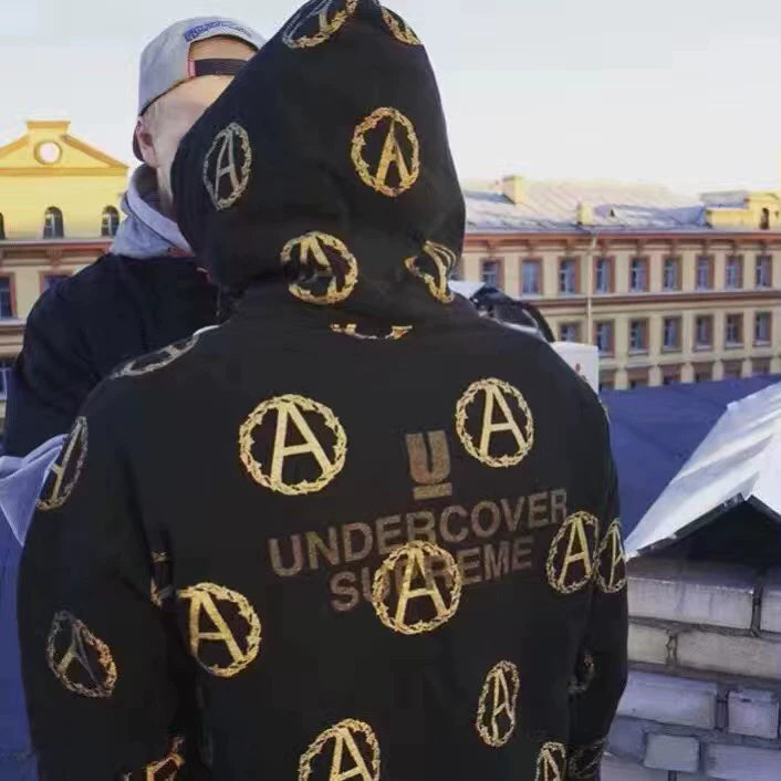 supreme x undercover anarchy hoodie medium