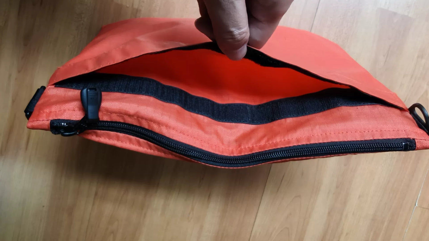 kapital outdoor shoulder bag with chain