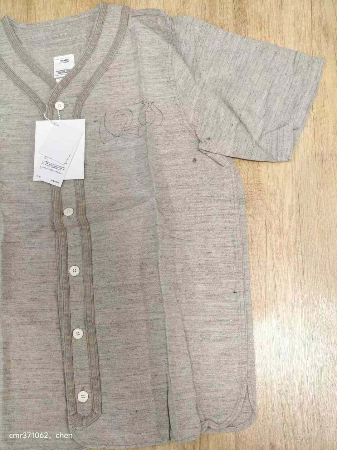 VISVIM 18SS DUGOUT S/S FLANNEL SHIRT