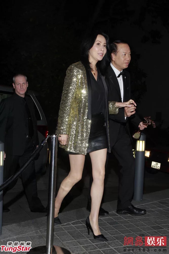 metallic gold sequin blazer jacket