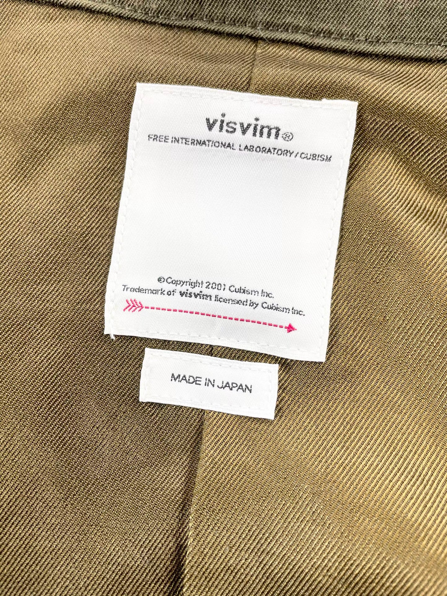 visvim bickle wool blend utility jacket