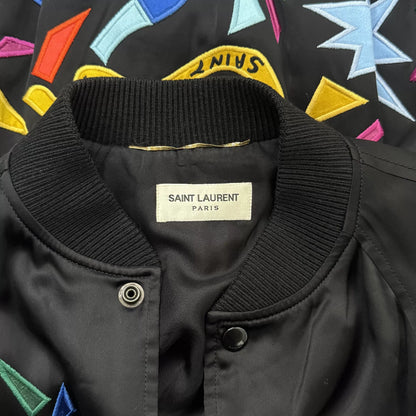 Saint Laurent Bomber Jacket w/ Embroidery