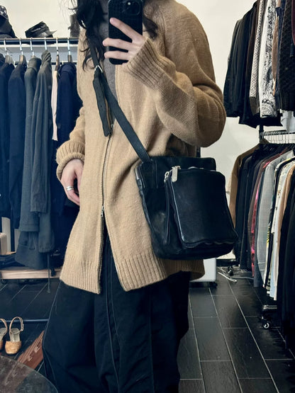 drapes van noten alpaca blend high-neck sweater