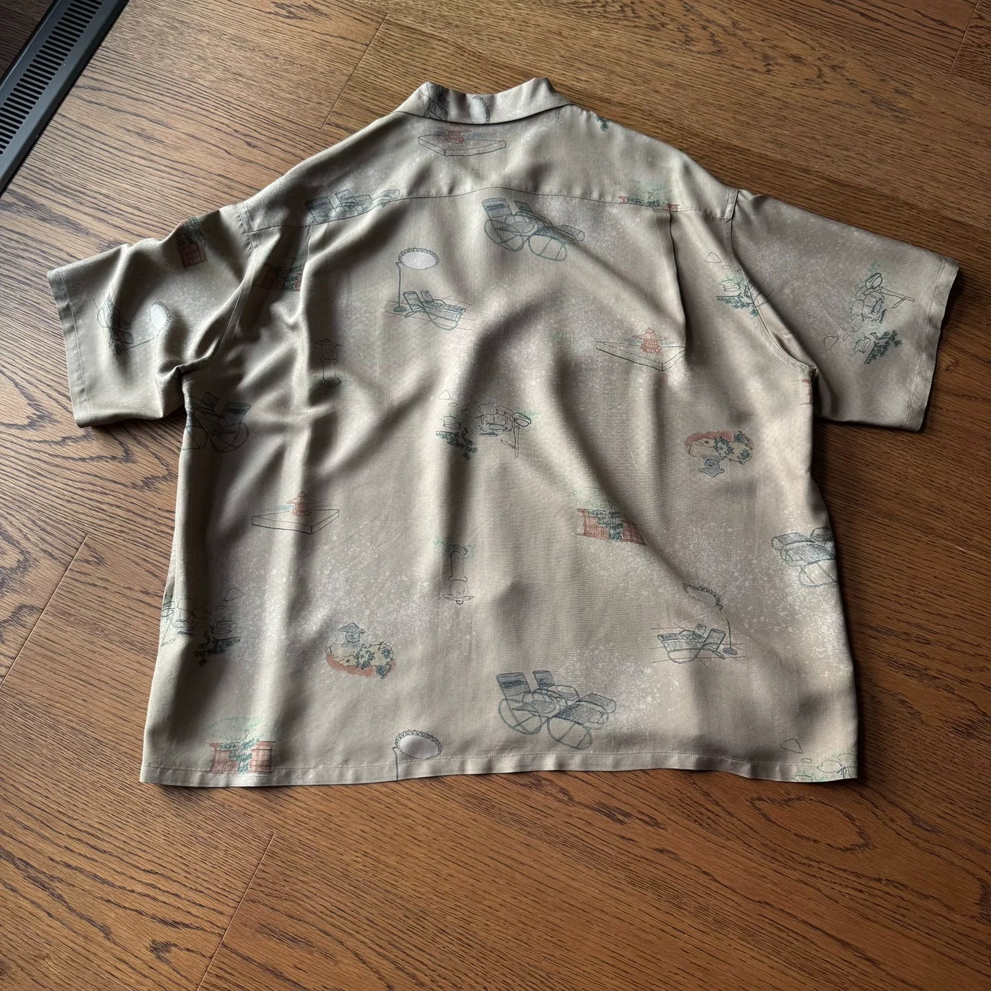 visvim 21ss Wallis S/S Garden Shirt