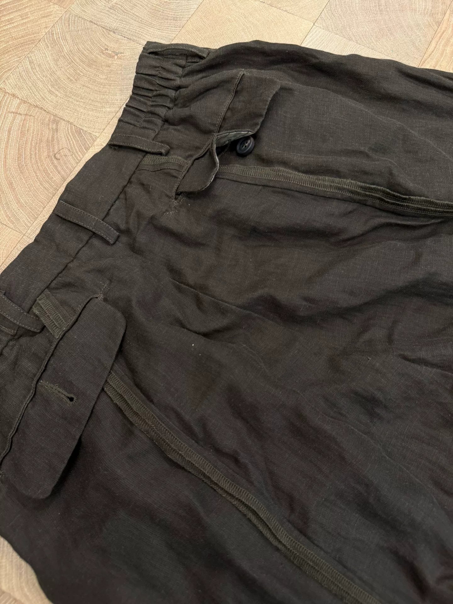 Ziggy Chen 24AW Linen Long Trousers