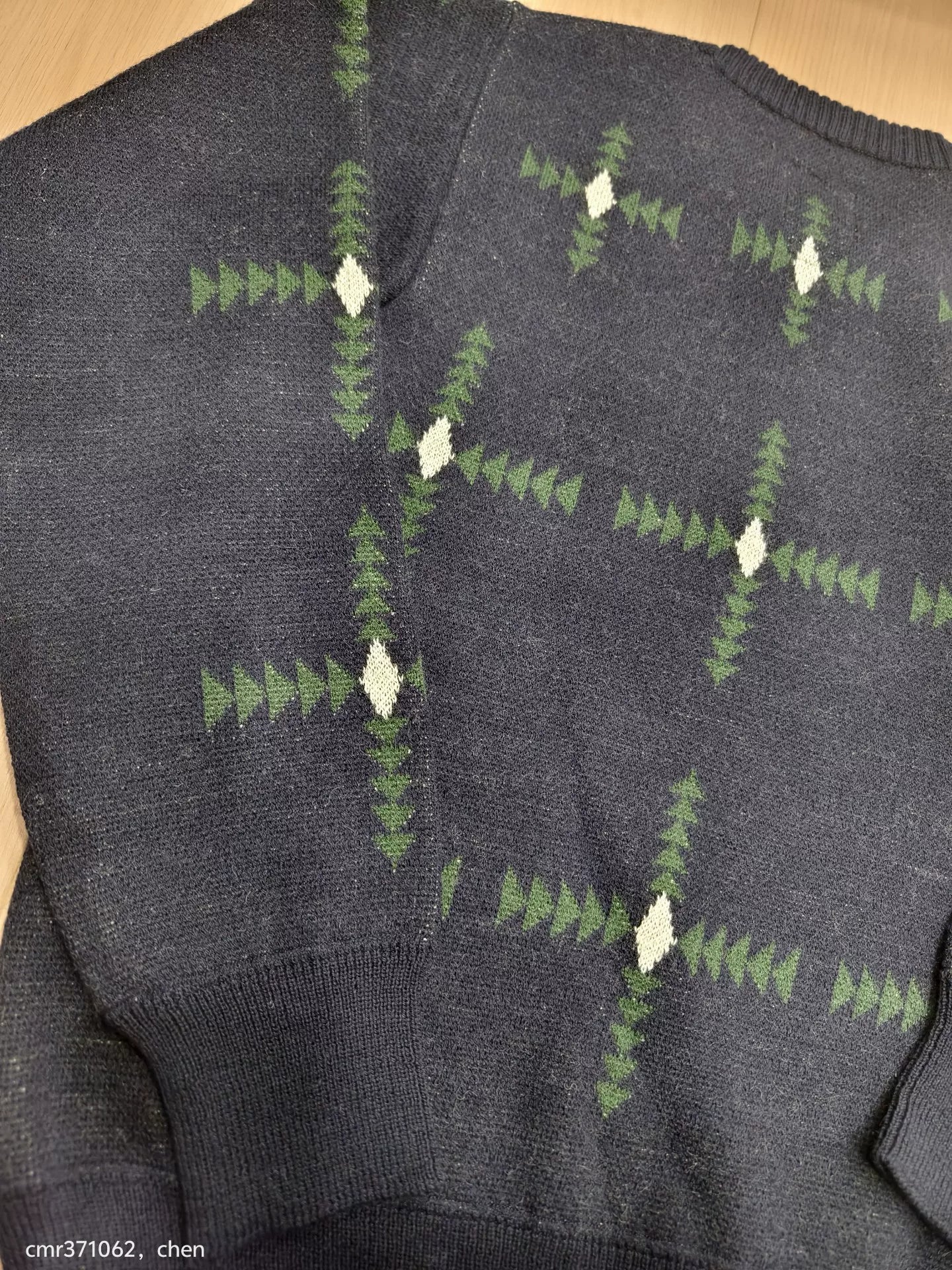 Visvim 18AW Vintage Jacquard Knit Blanket