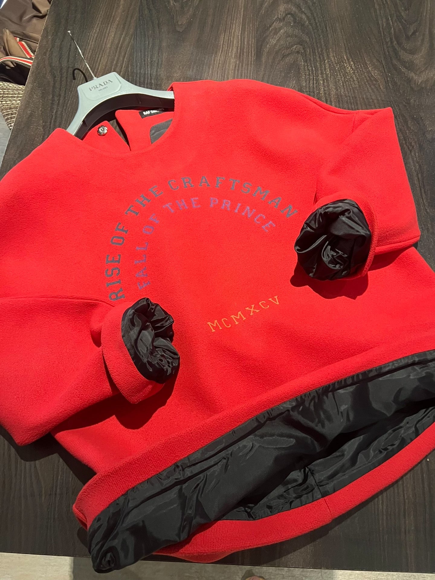 Raf Simons 2011 FW Cocoon Sweatshirt