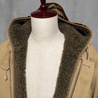 1940s Military Deck Coat Jacket Parka