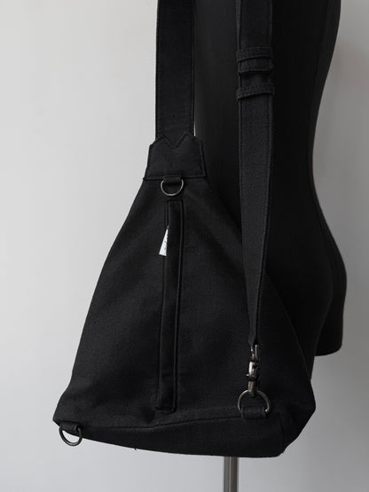 Yohji Yamamoto Discord Linen Drop Bag