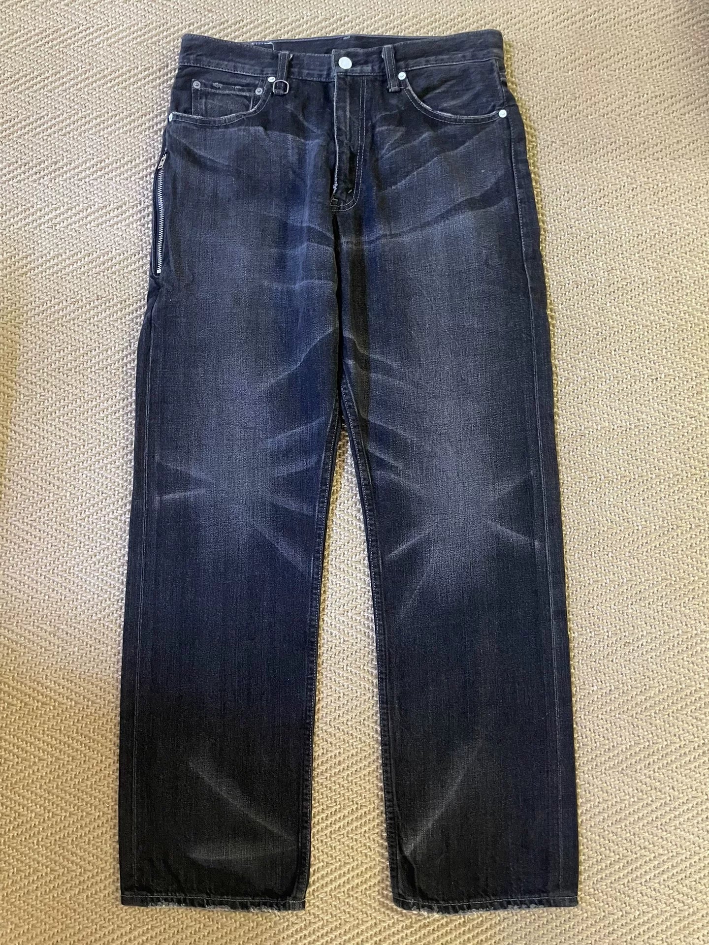levis fenom heavy washed denim pants