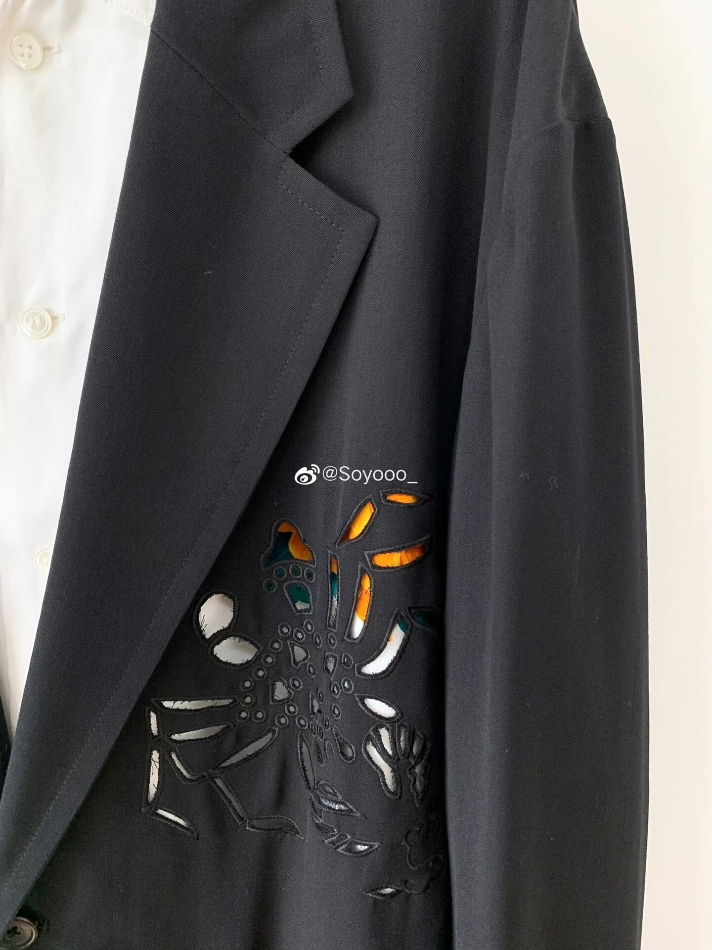 Yohji Yamamoto 87SS Dahlia Shirt