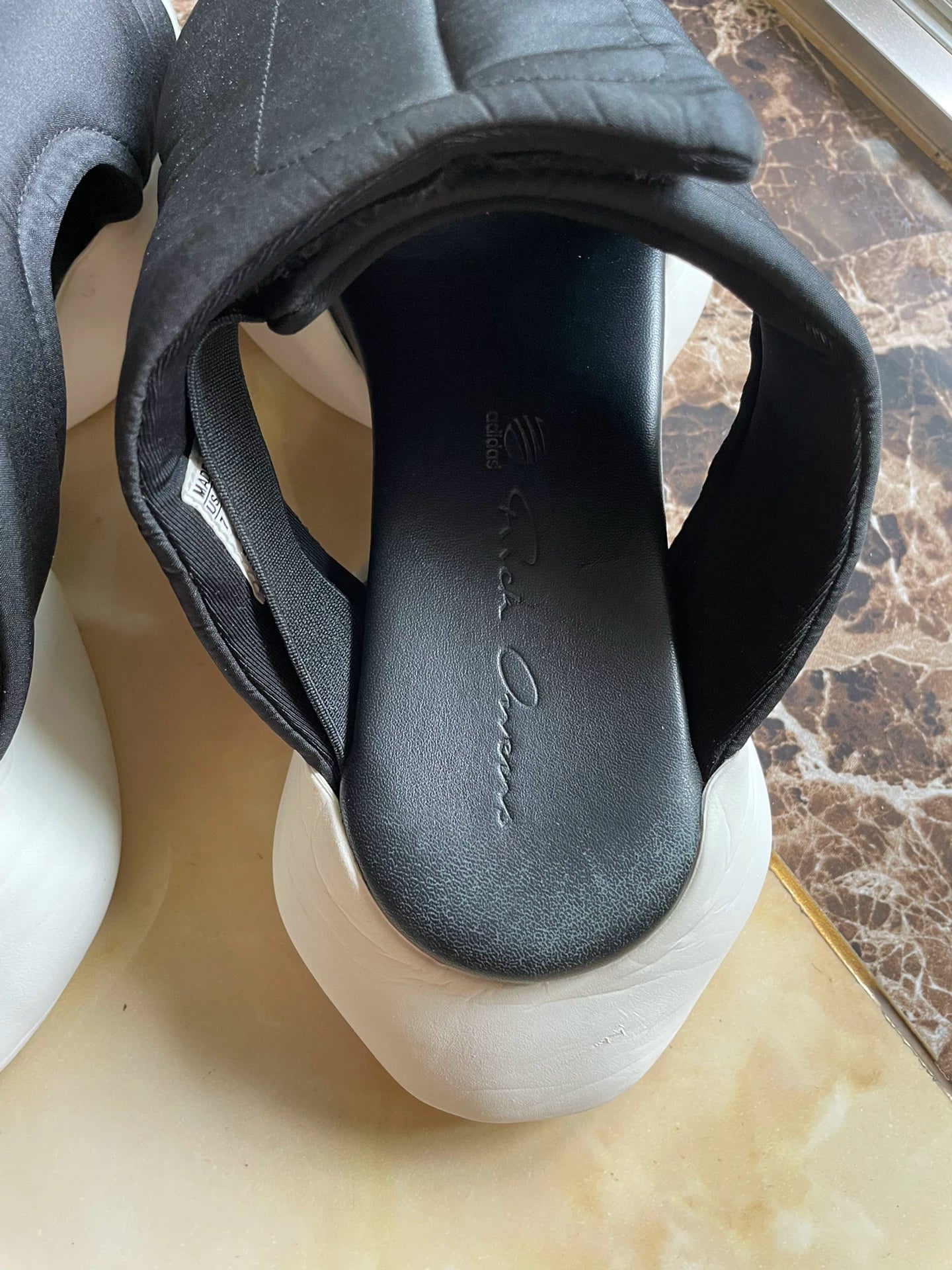 Rick Owens x Adidas Tank Slides AQ2822