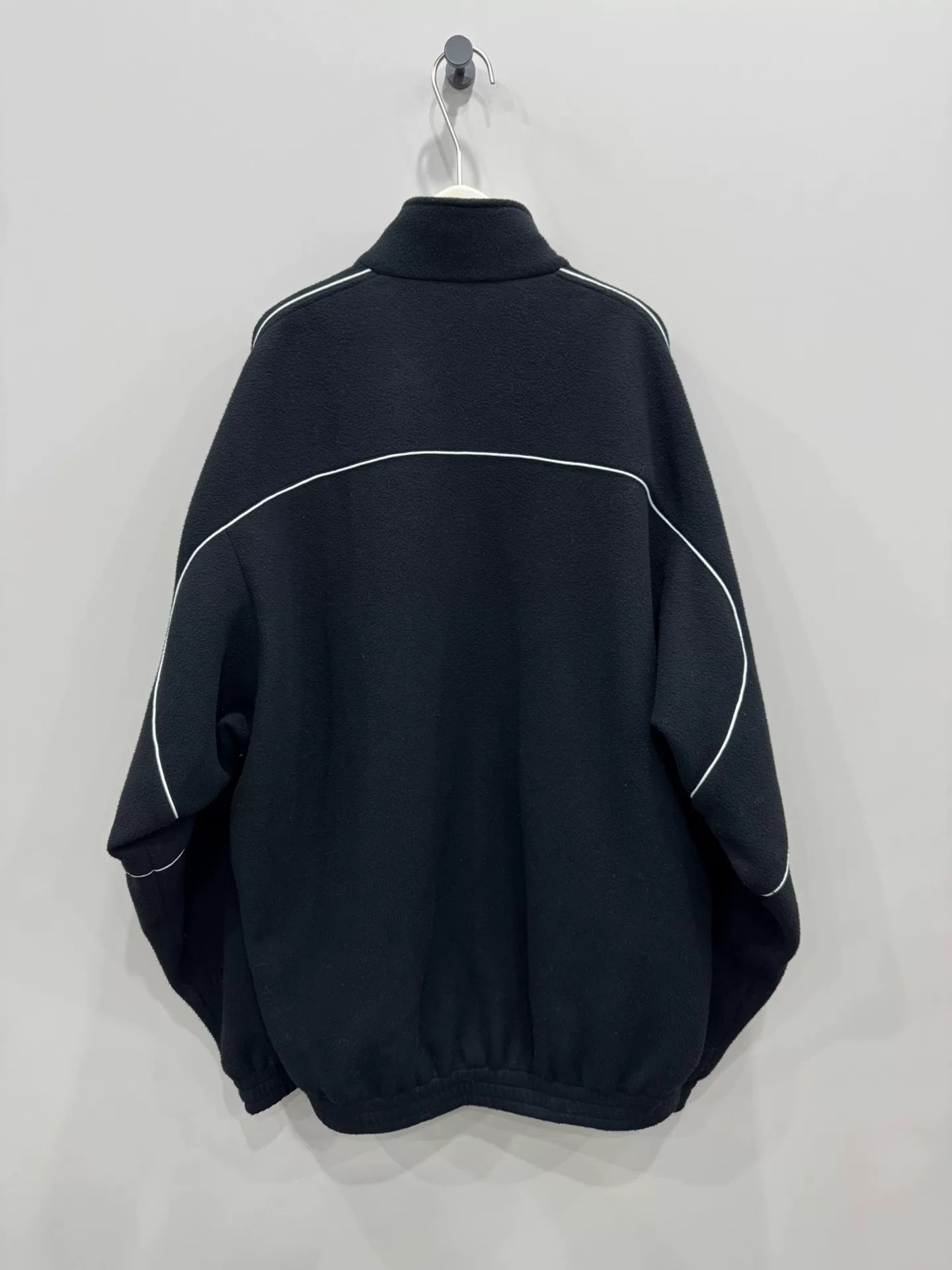 Balenciaga SportyB Embroidered Fleece Jacket Size 50