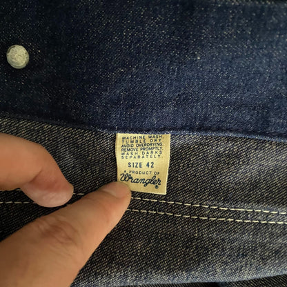 Wrangler Denim Four-Pocket Work Jacket