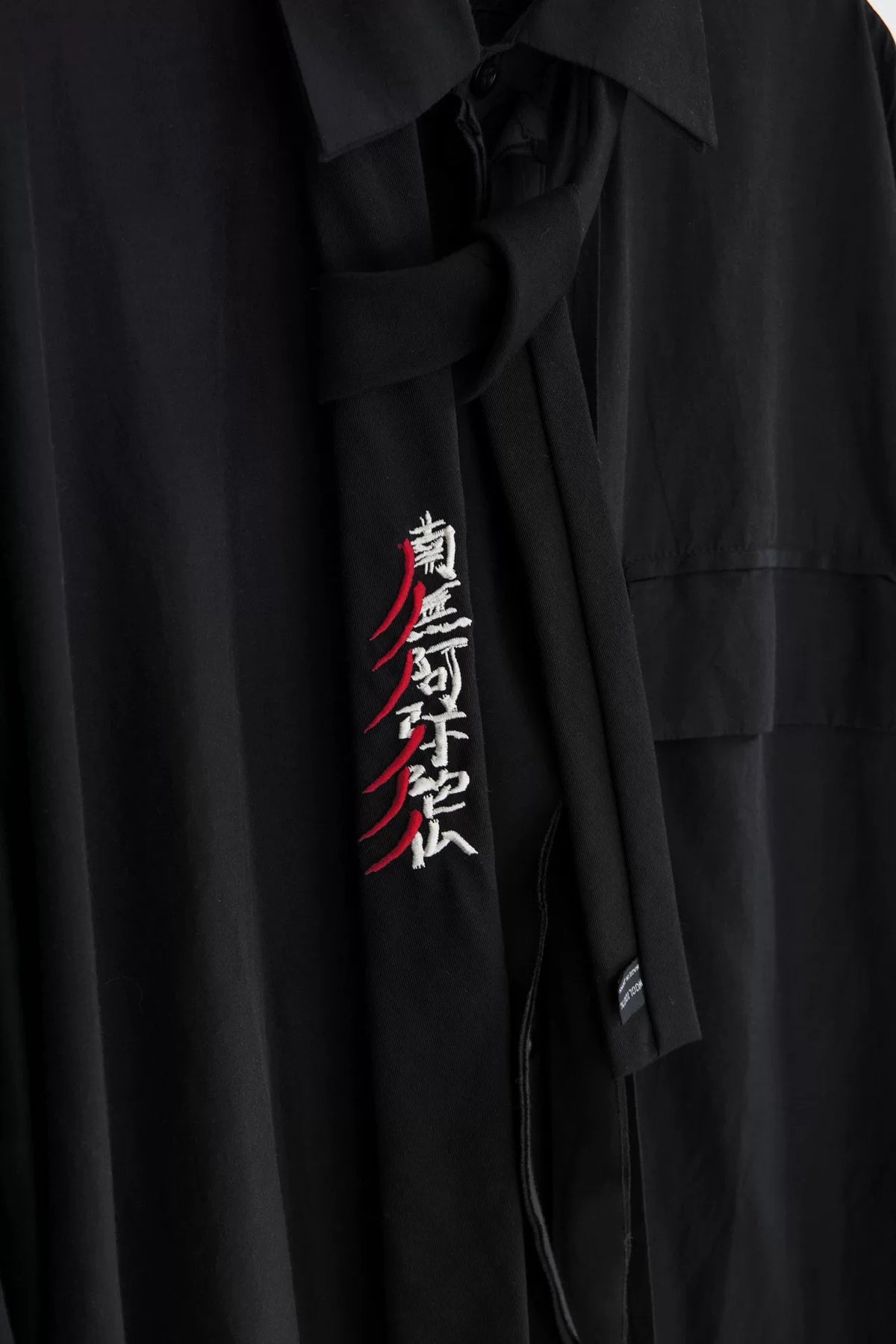 Yohji Yamamoto Pour Homme S/S 2018 Amida Buddha Tie