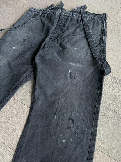visvim TRAVAILLER BRACES PANTS DMGD
