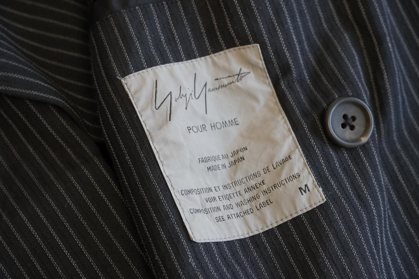 Yohji Yamamoto Embroidered Jacket