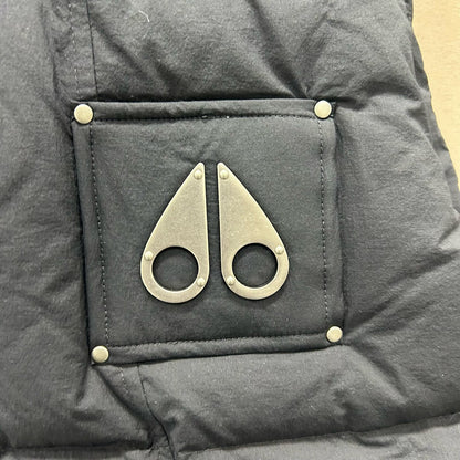Moose Knuckles Black Down Vest Size S