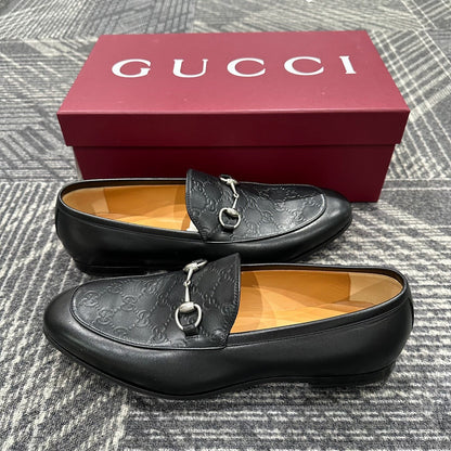 Gucci Horsebit Leather Loafers Size 45